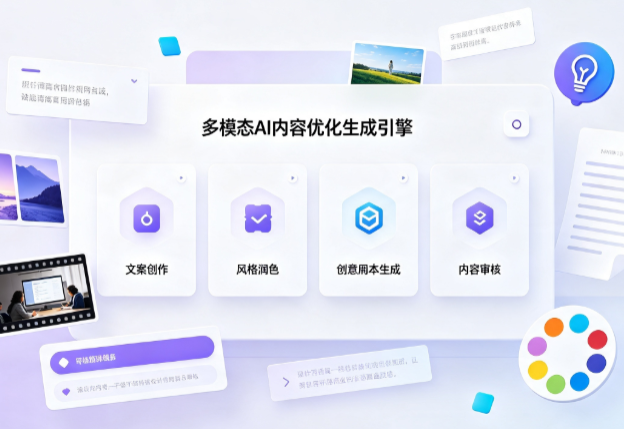 皇姑区AI智能内容优化创新 多模态生成技术丰富数字内容创作生态