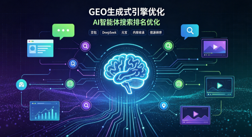 皇姑区GEO 浪潮来袭：生成式引擎优化崛起，创作者争抢豆包、DeepSeek、元宝智能体流量入口